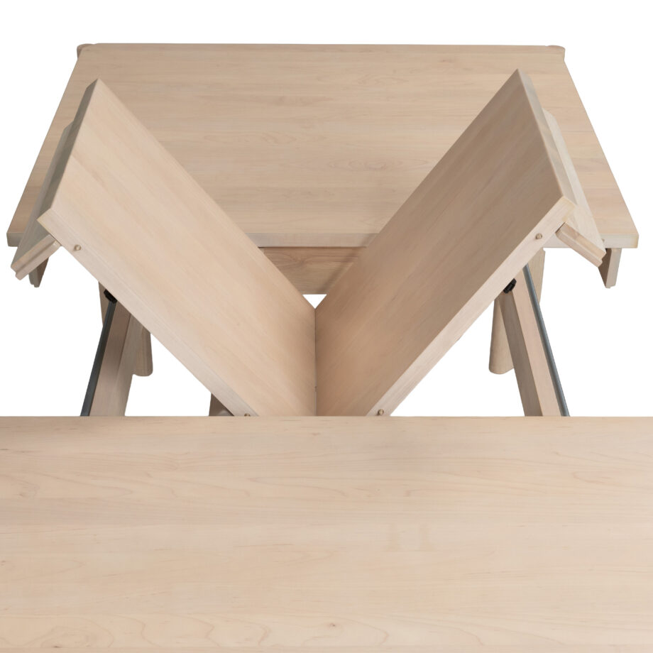 West End Fin Leg Butterfly Table | Natural