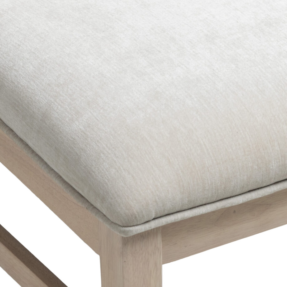West End Parson Chair - Ivory | Natural