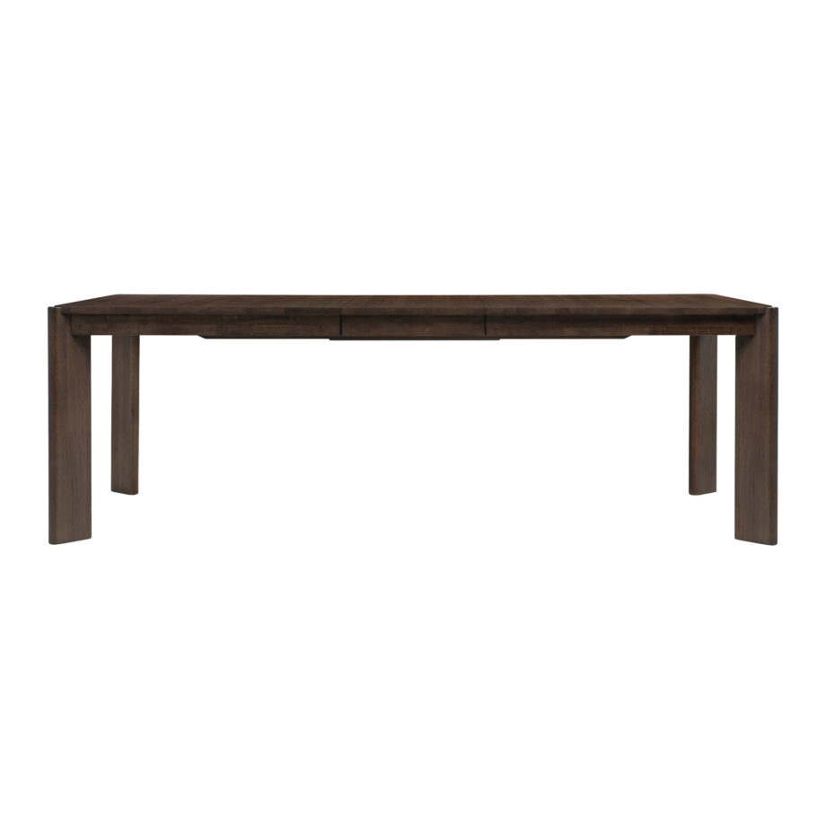 West End Fin Leg Butterfly Table | Saddle Brown
