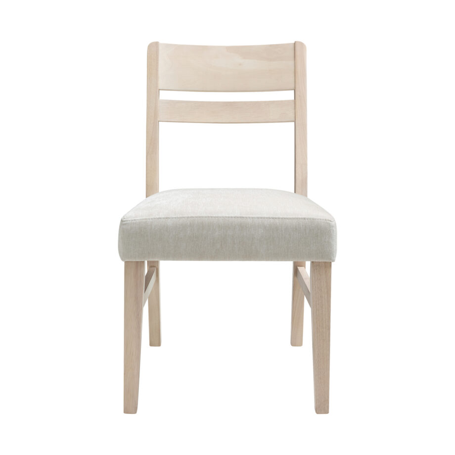 West End Ladder Chair - Ivory | Natural