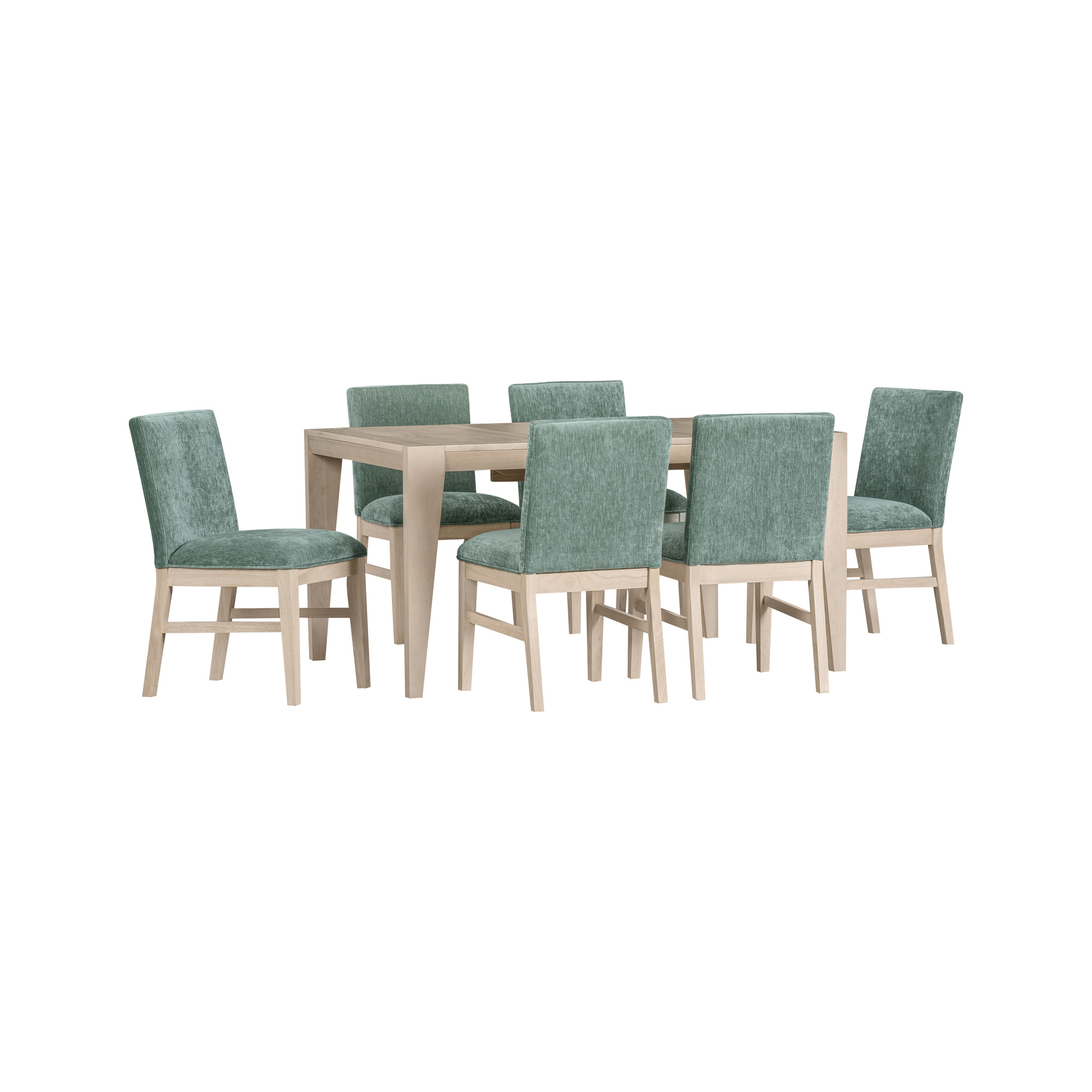 West End Parson Chair - Sage Green | Natural