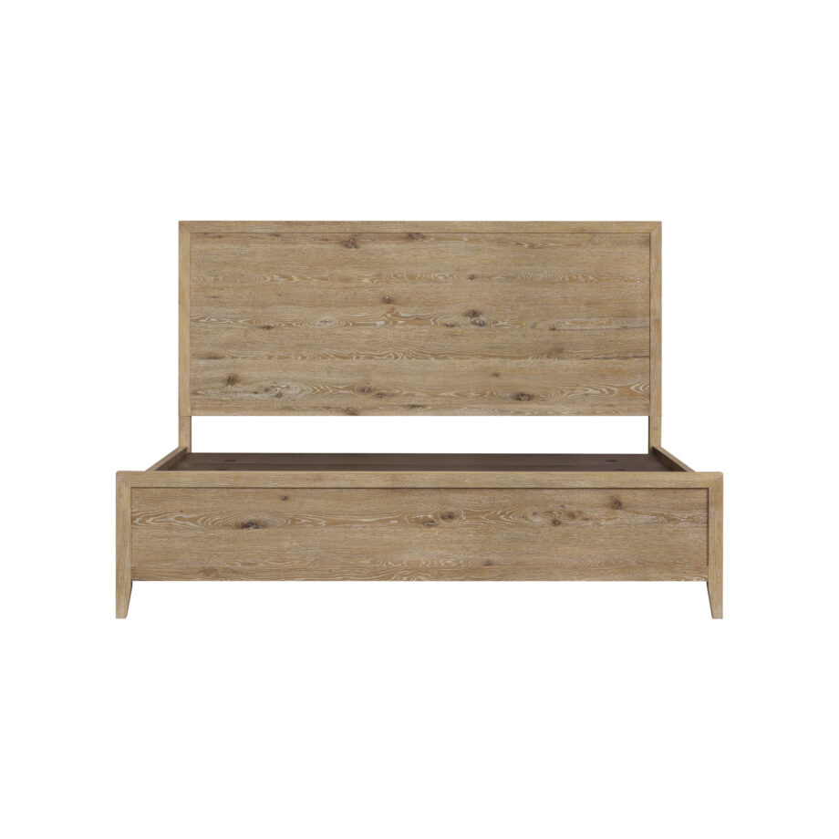 Norwich King Panel Bed | Antique Oak