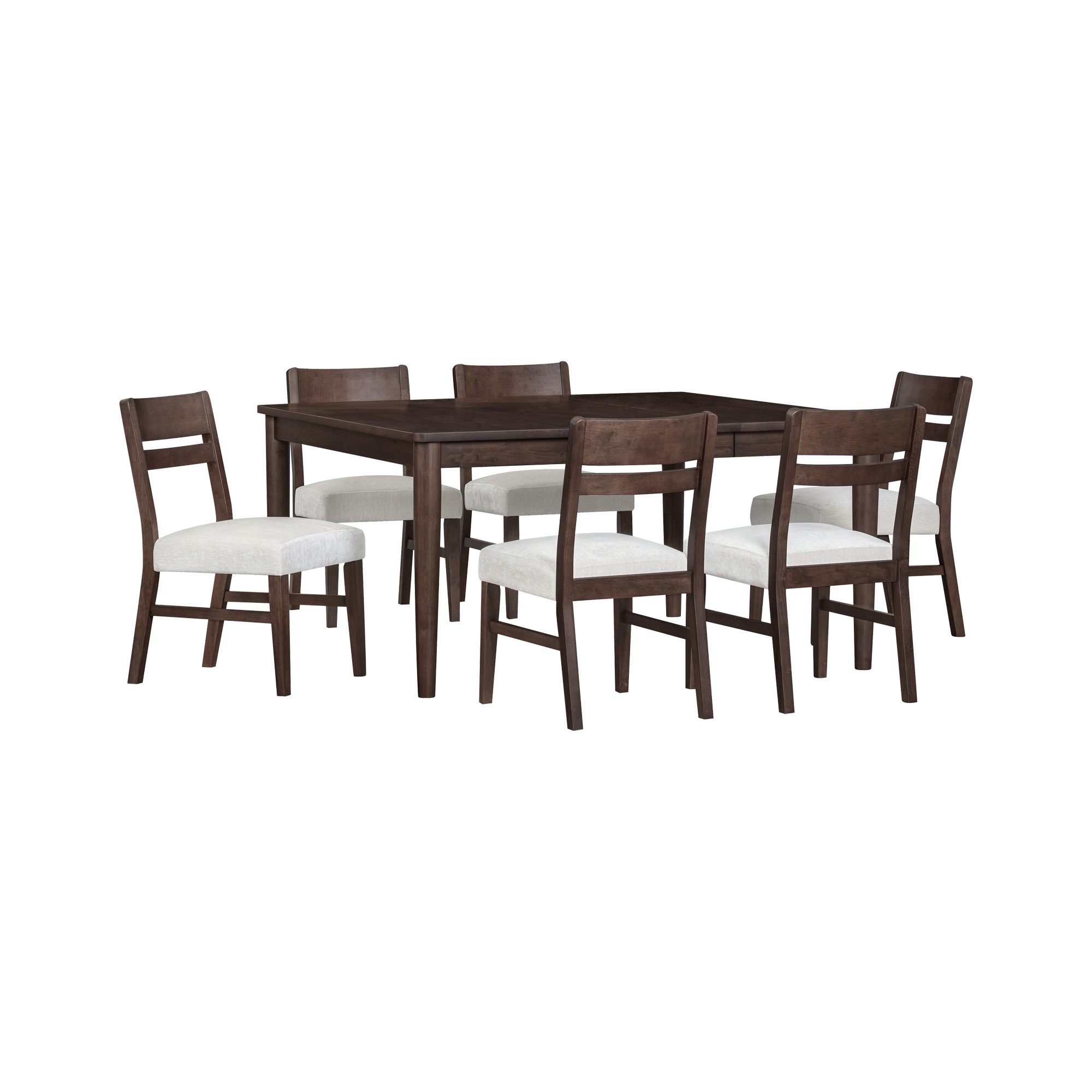 West End Spindle Leg Table | Saddle Brown
