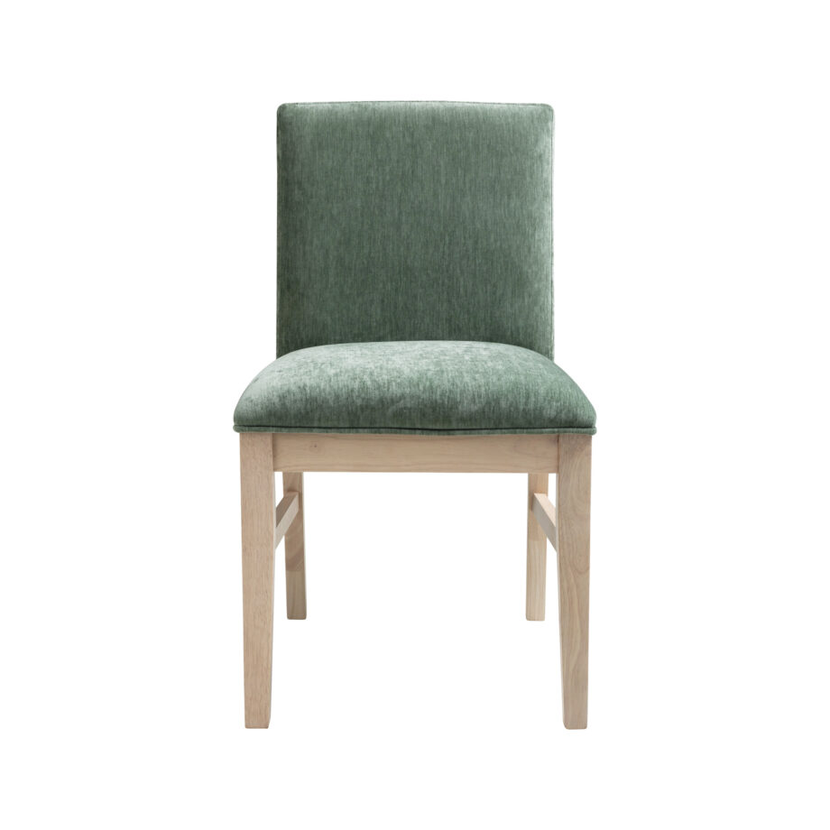 West End Parson Chair - Sage Green | Natural