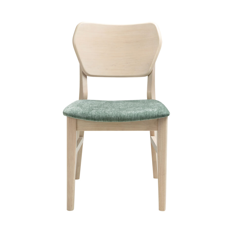West End Curved Panel - Sage Green | Natural