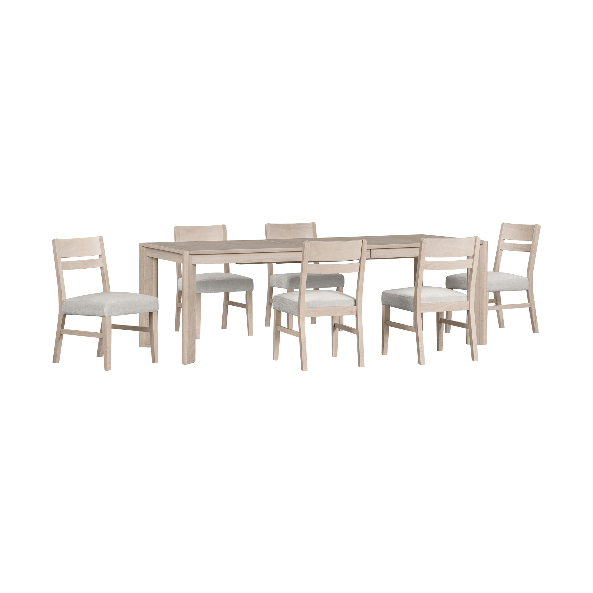 West End Ladder Chair - Ivory | Natural