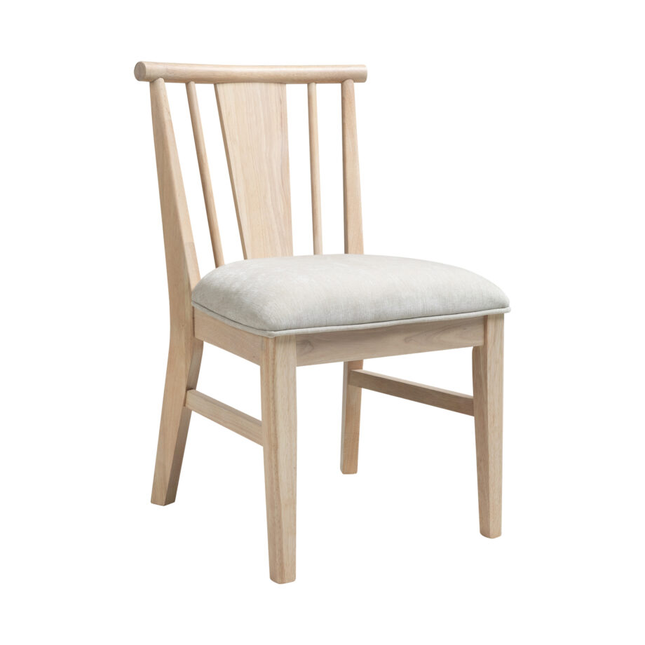 West End Spindle Chair - Ivory | Natural