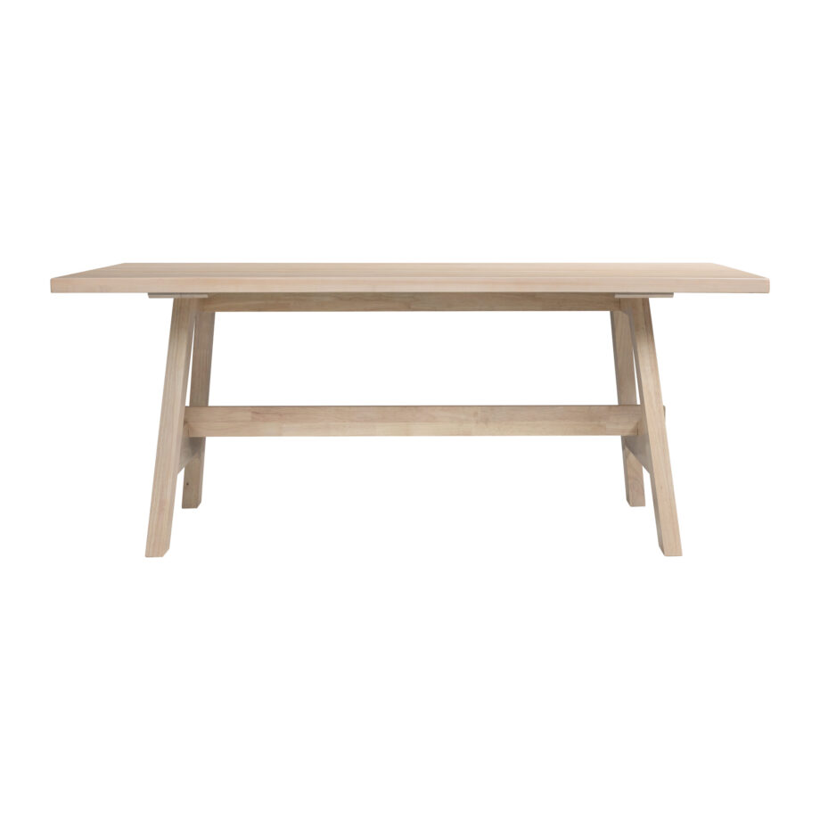 West End Lodge Trestle Table | Natural
