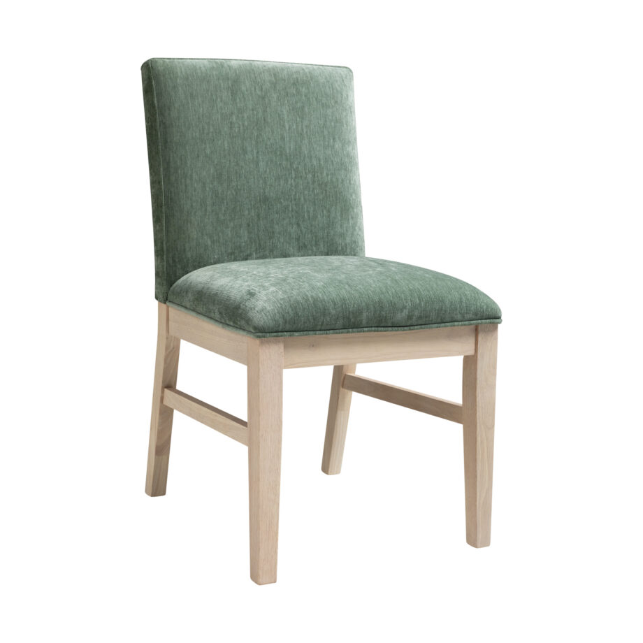 West End Parson Chair - Sage Green | Natural