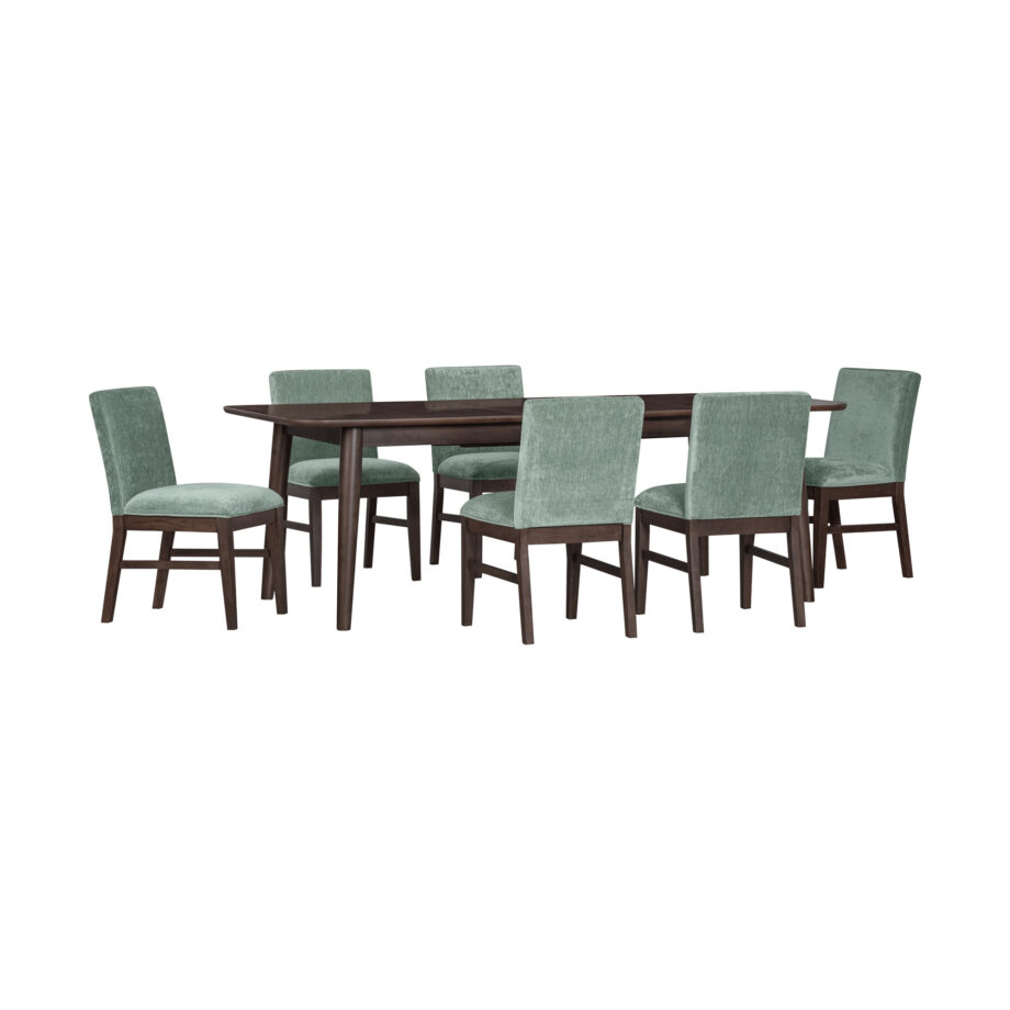 West End Spindle Leg Table | Saddle Brown