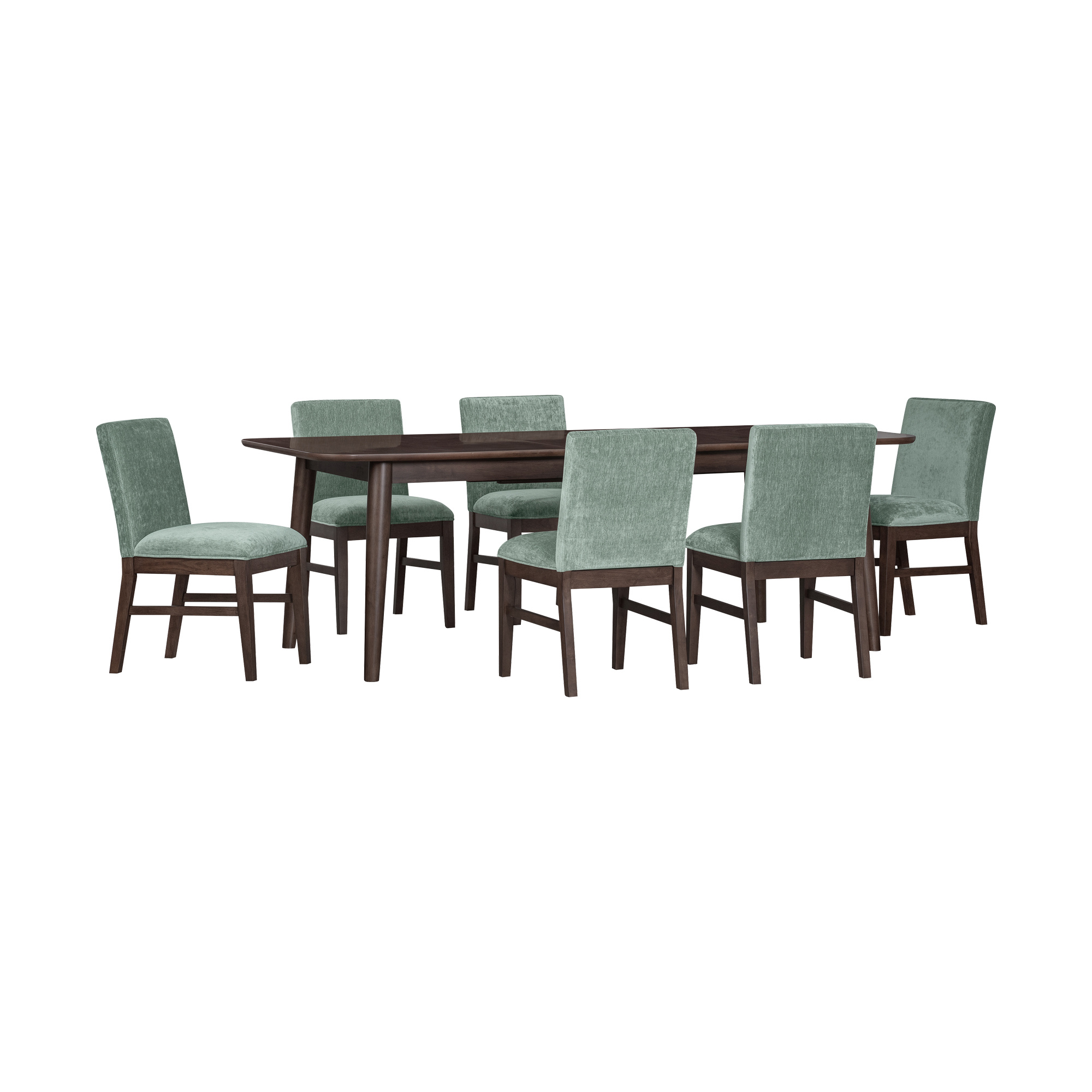 West End Spindle Leg Table | Saddle Brown