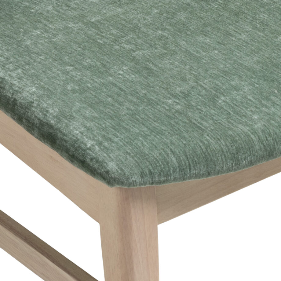 West End Curved Panel - Sage Green | Natural