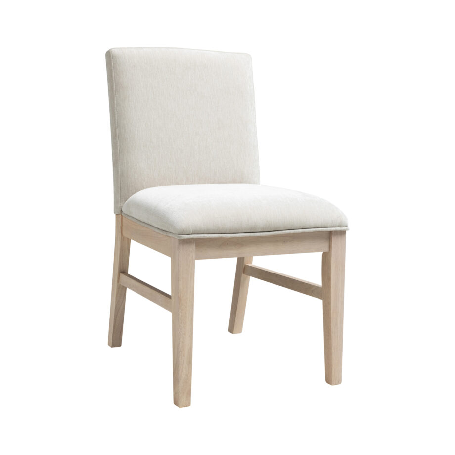West End Parson Chair - Ivory | Natural