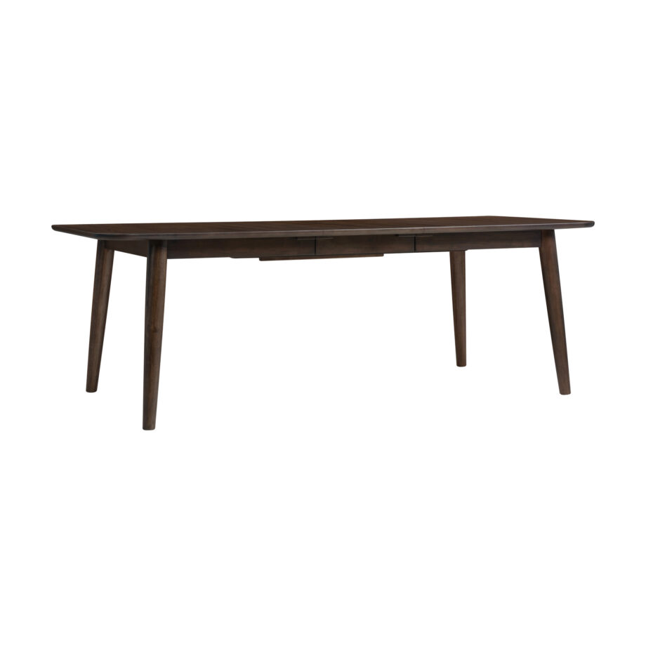 West End Spindle Leg Table | Saddle Brown