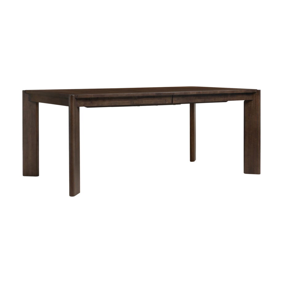 West End Fin Leg Butterfly Table | Saddle Brown