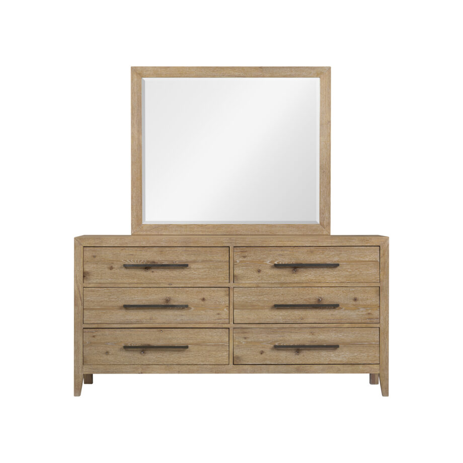 Norwich Mirror | Antique Oak