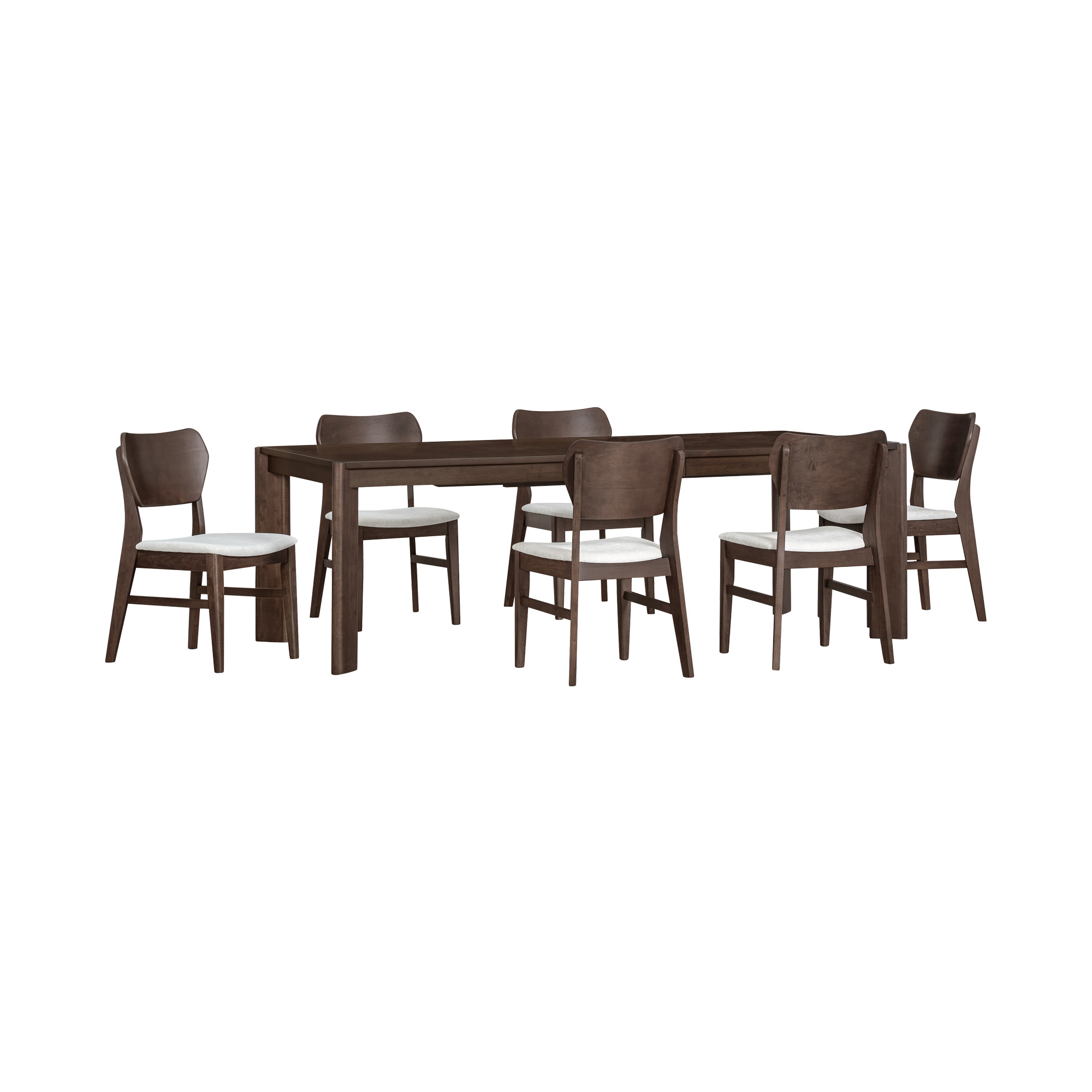 West End Curved Panel - Ivory | Saddle Brown