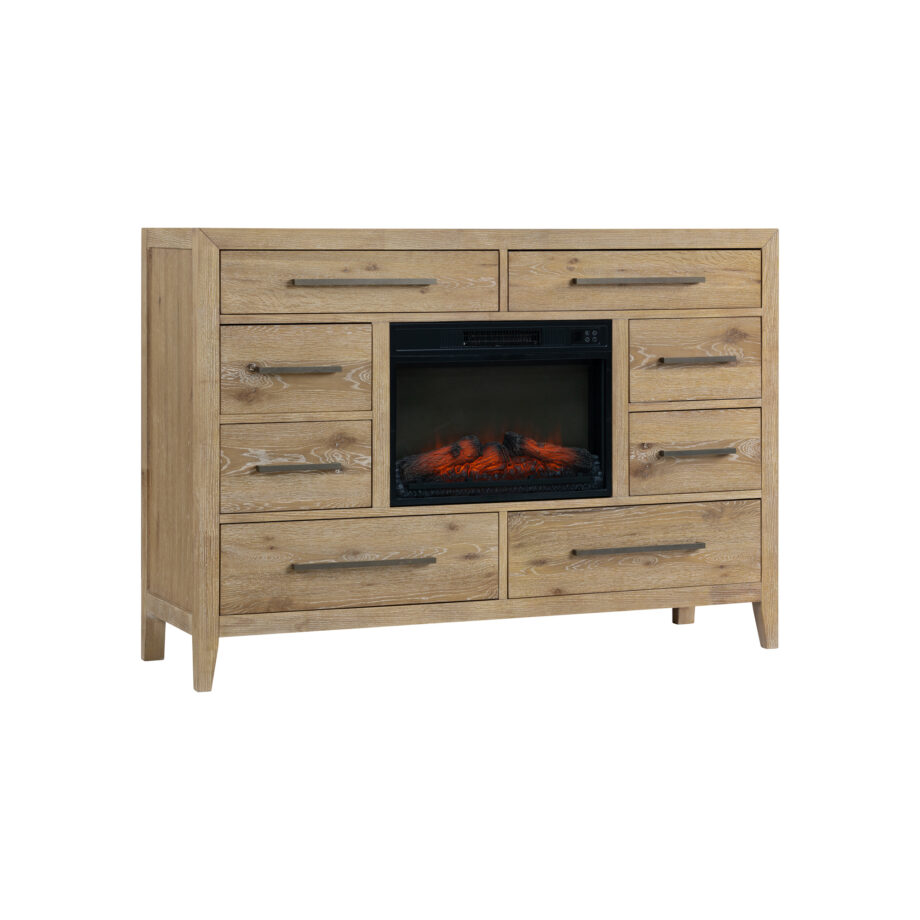 Norwich Gentleman's Chest w/Heater | Antique Oak