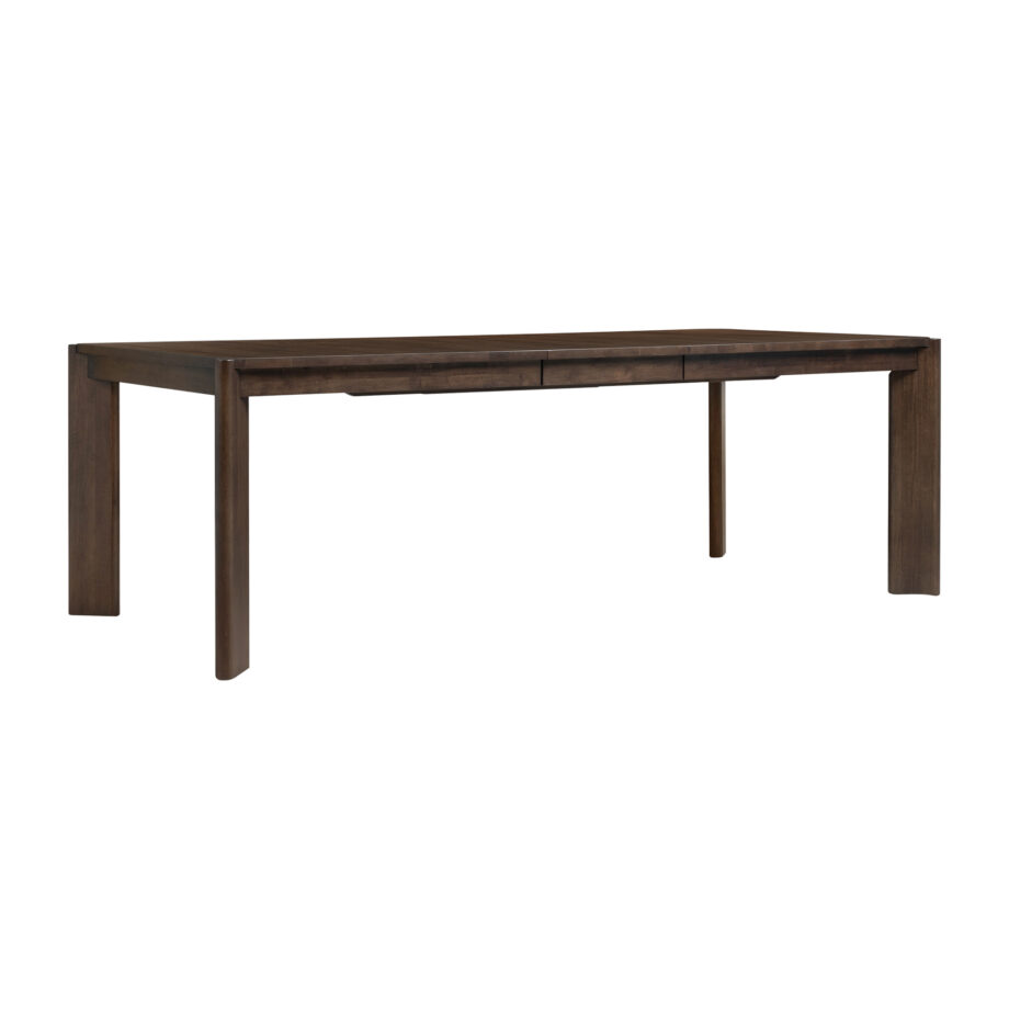West End Fin Leg Butterfly Table | Saddle Brown