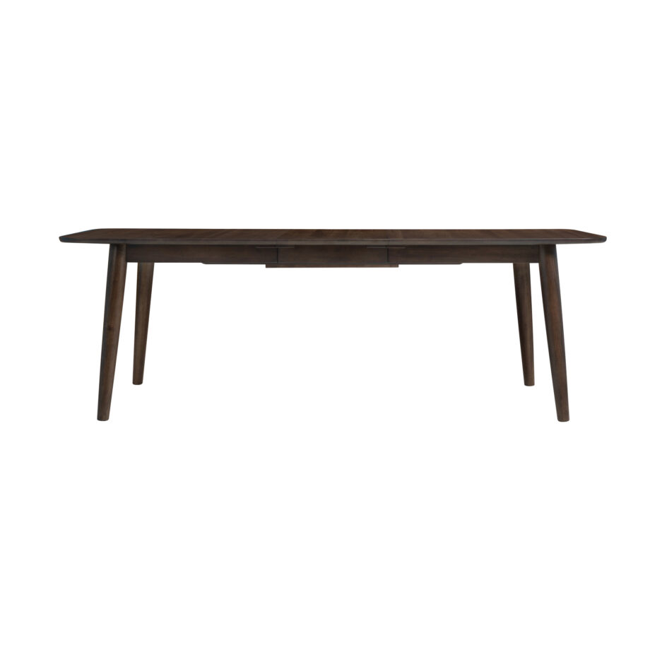 West End Spindle Leg Table | Saddle Brown