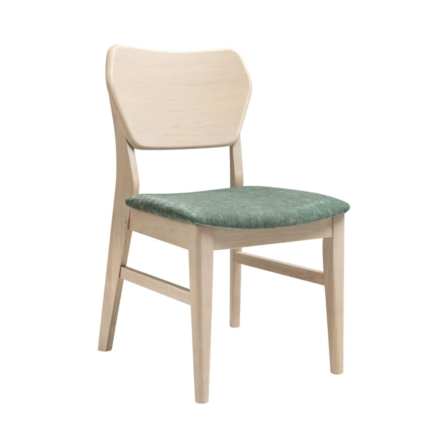 West End Curved Panel - Sage Green | Natural
