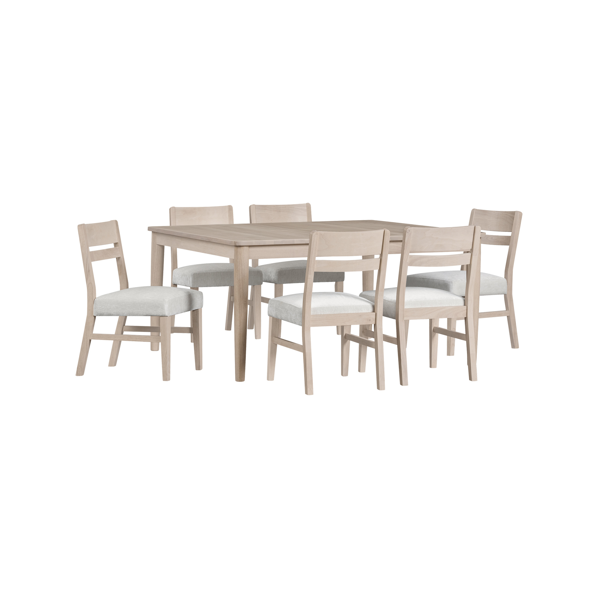 West End Spindle Leg Table | Natural