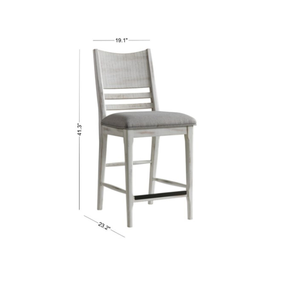 Modern Rustic Panel Stool
