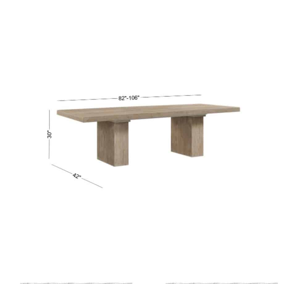 Nash Trestle Dining Table