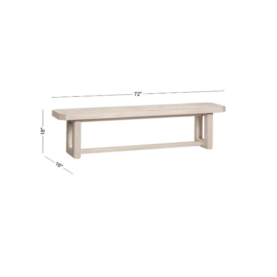 Carlson Backless Bench