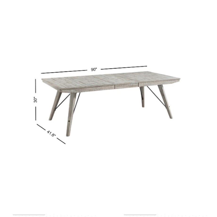 Modern Rustic Trestle Table
