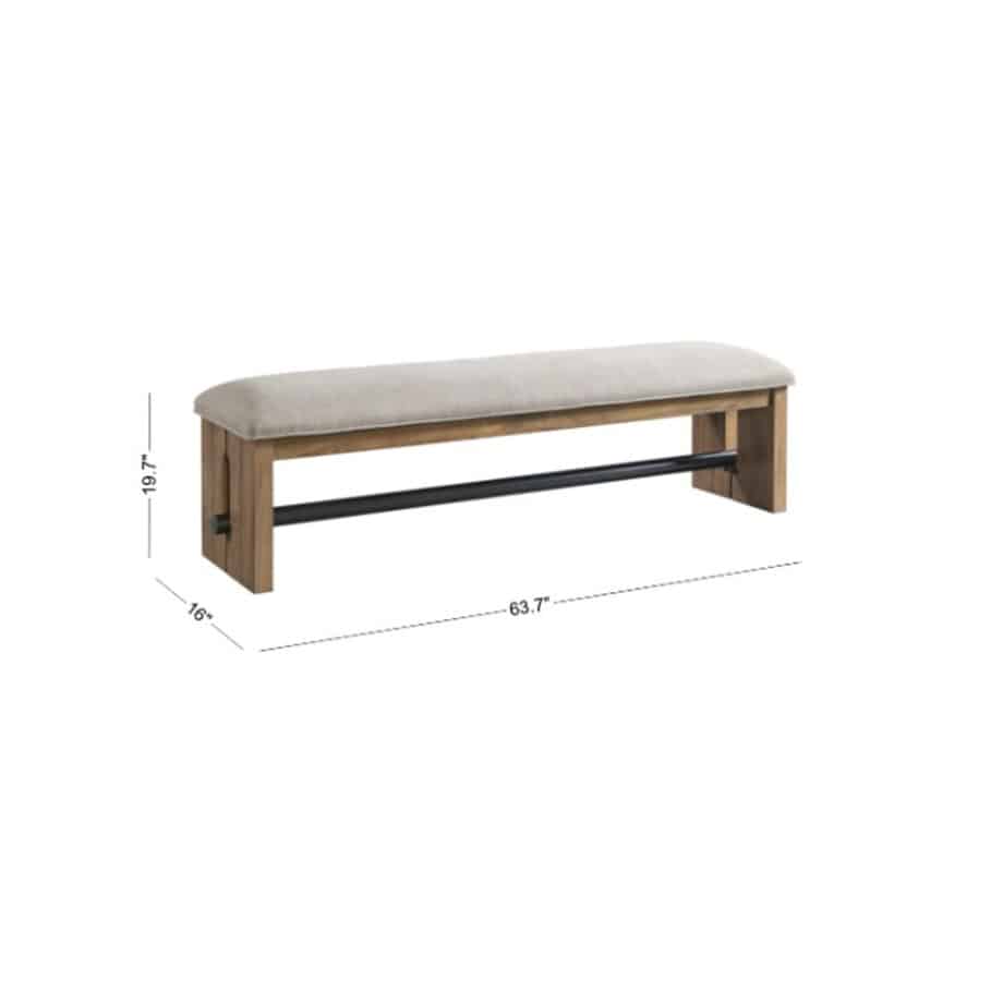 Landmark Backless Bench