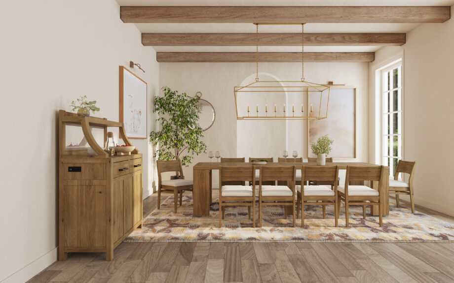Flex Stackable Panel Chair | Sandbar Oak