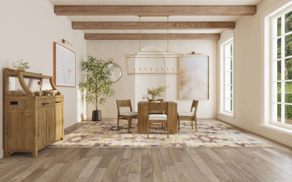 Flex Stackable Panel Chair | Sandbar Oak