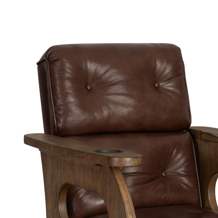 Tavern Spectator Barstool | Brown Seat