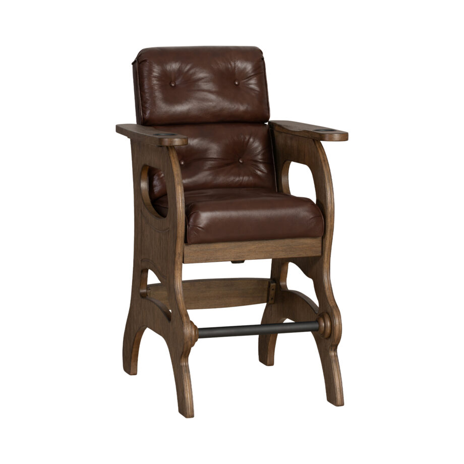 Tavern Spectator Barstool | Brown Seat