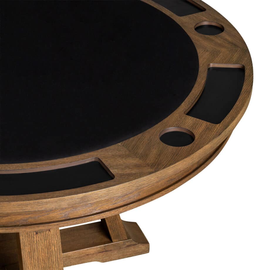 54" Round Poker Table