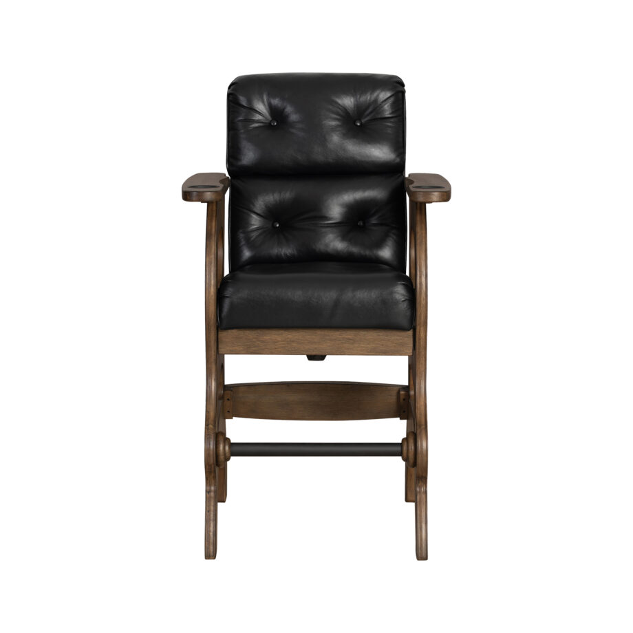 Tavern Spectator Barstool | Black Seat