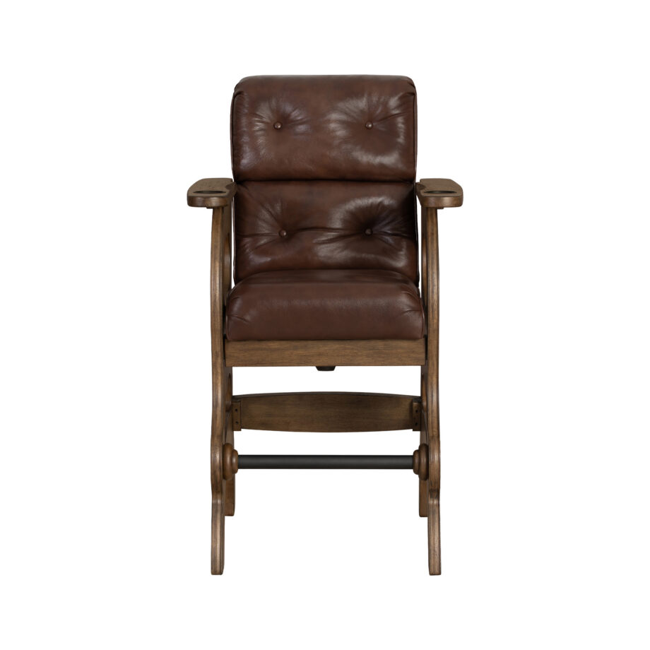 Tavern Spectator Barstool | Brown Seat